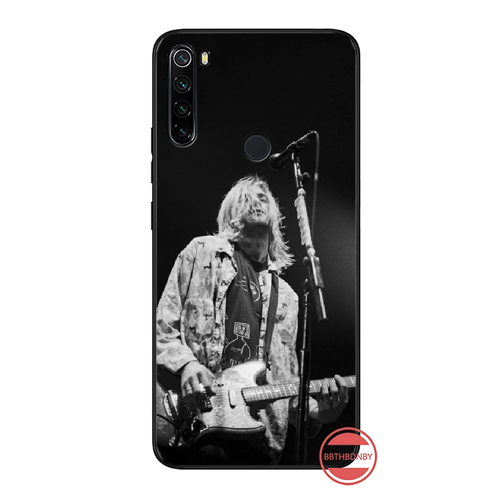 Nirvana Kurt Cobain Роскошный Уникальный Дизайн чехол для телефона xiaomi Redmi 5 5A plus 7A 8 note 2 3 4 6