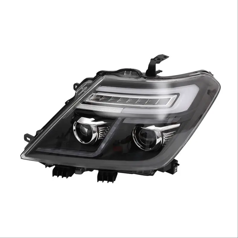 Автомобильная фара на Nissan Patrol 2012 2013 2014 2015 2016 2017 2018 передний светодиодный фонарь DRL