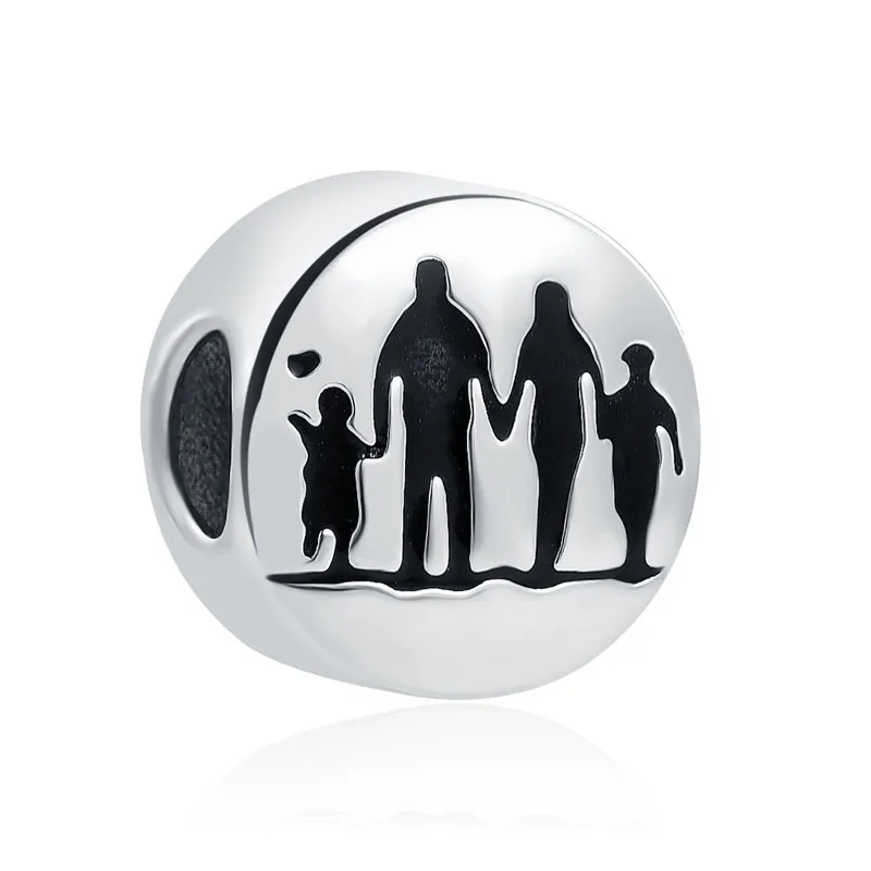 Бусины для браслета Моя семья серебро 925 пробы | Украшения и аксессуары