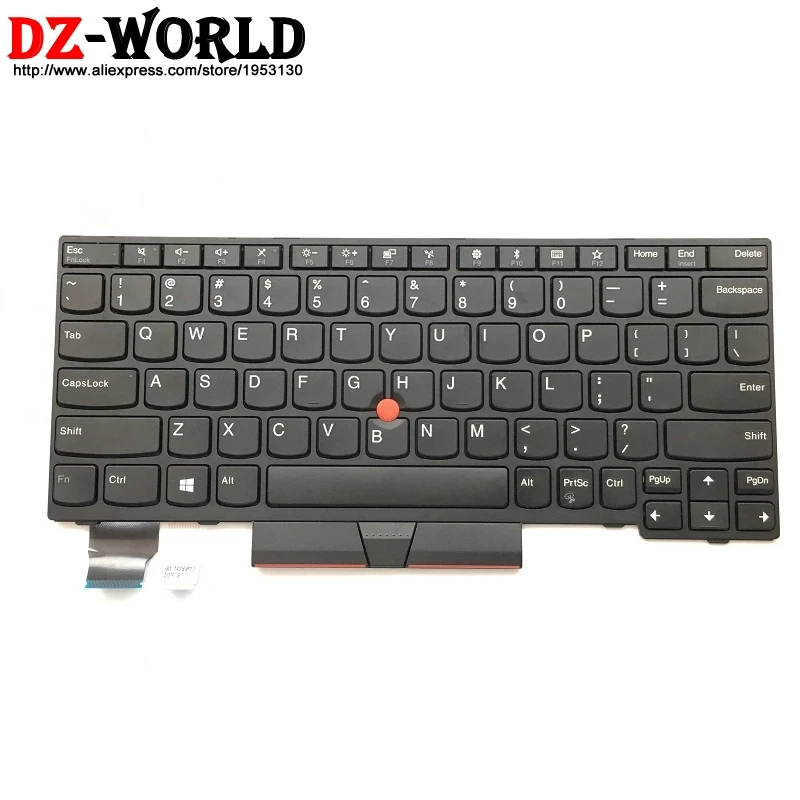 Новая/Оригинальная английская клавиатура для ноутбука Lenovo Thinkpad X280 A285 X390 Teclado 01YP080