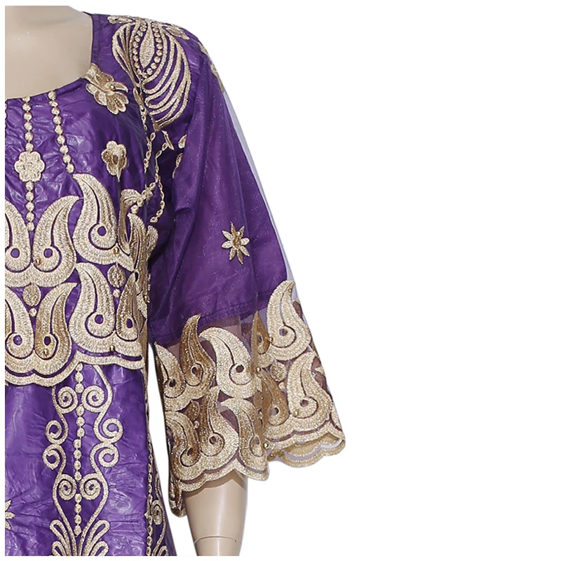 От H & D (Южная Женская обувь в африканском стиле Базен Риш кружевные платья с