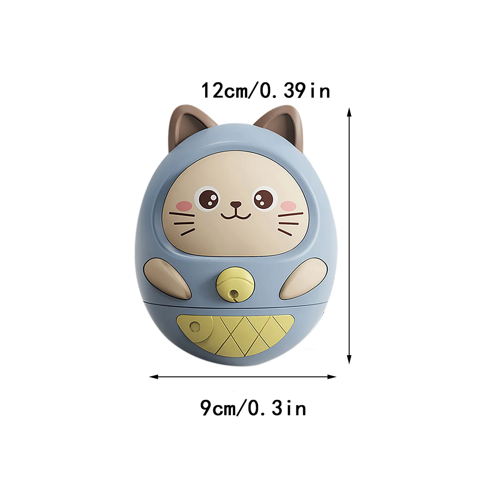 

Adorable Tumbler Plaything Cat Modelling Toy Kids Educational Toy For Infant Baby Over Three Months Toys Fidget Infant