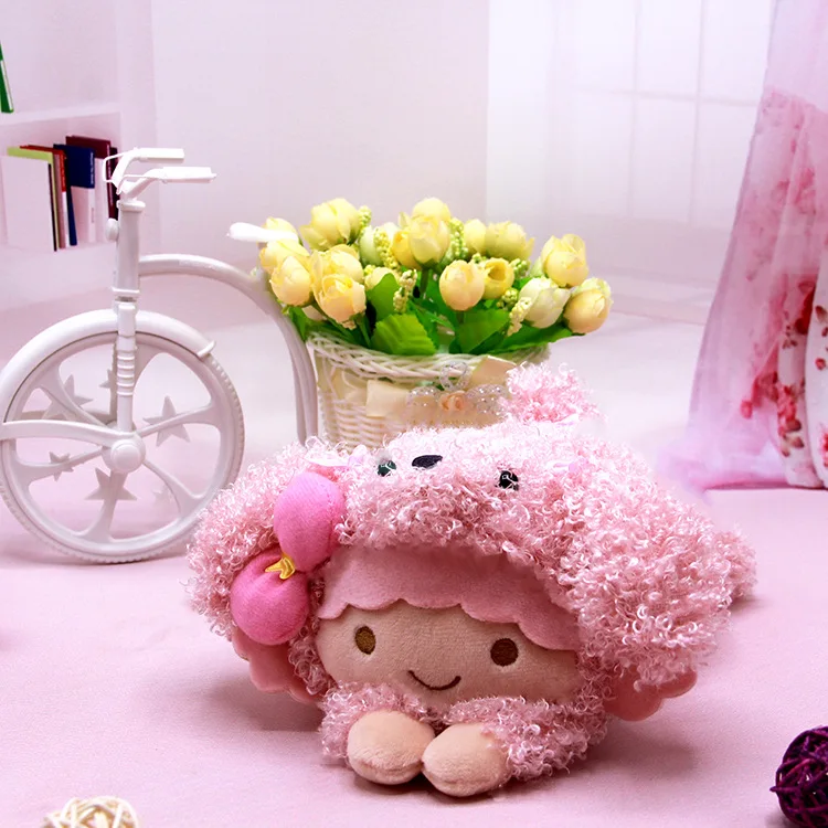 Красный ЯПОНИЯ Sanrio Melody Kawaii собака плюшевые игрушки чучела кукла Ститч Fnaf My Melody игрушки для детей эльф Маленькие близнецы звезды - Цвет: Красный