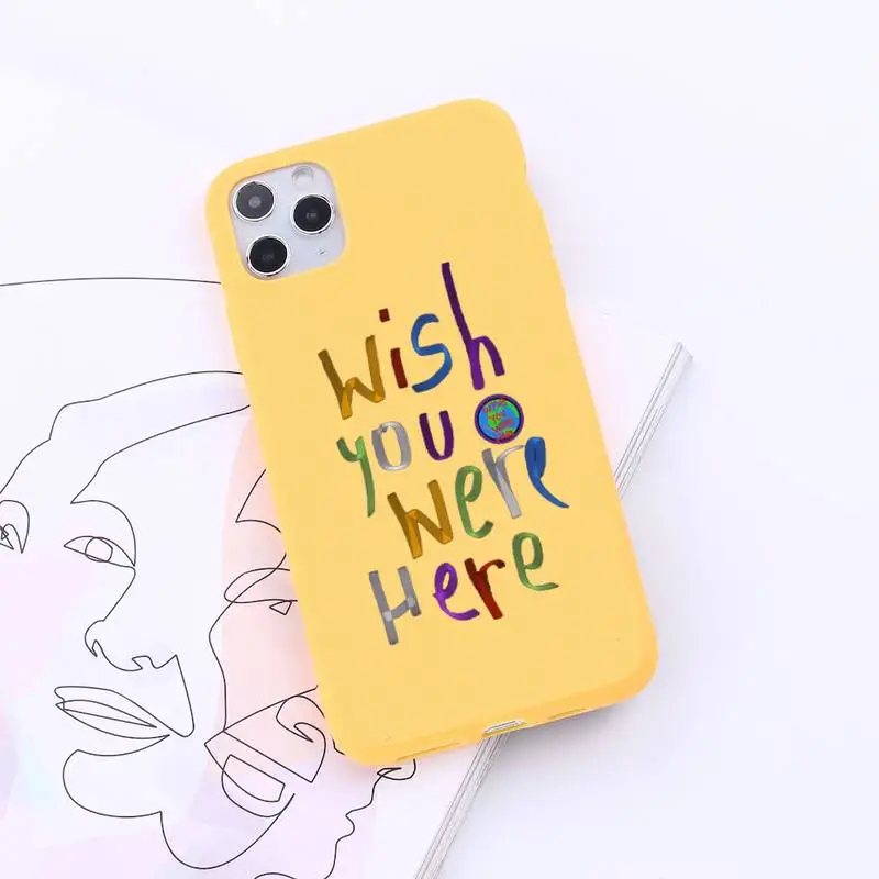 

Travis Scott Astroworld rapper Phone Case Candy Color for iPhone 6 7 8 11 12 s mini pro X XS XR MAX Plus