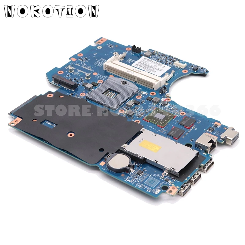 Материнская плата NOKOTION 670795-001 658343-001 для ноутбука hp Probook 4530s 4730s 6050A2465501-MB-A02 HM65 DDR3 1GB GPU