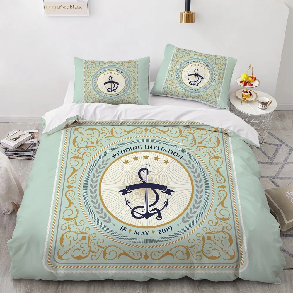 

3D Camel Bed Custom Design Modern Duvet Cover Sets Pillow Covers 200*230cm Full Twin Double Queen Size Sailing Bedclothes