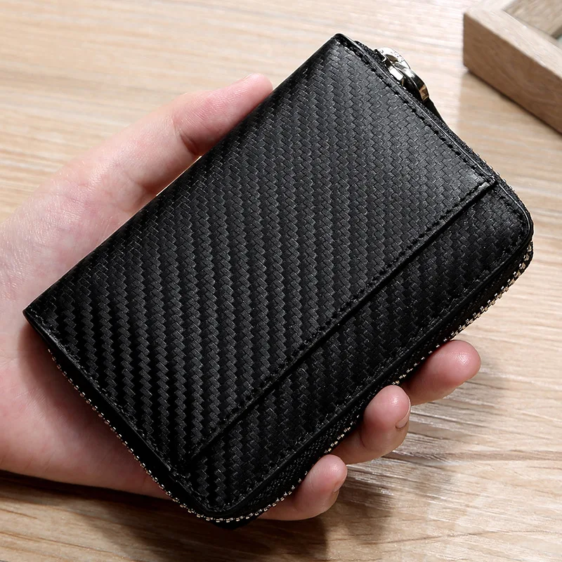 Модные мужские простые кожаные кошельки унисекс клатч держатель для карт сумка