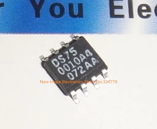 Цифровой термометр DS75S DS75 SOP8|Хранилища для электроники| |