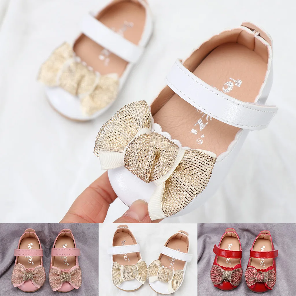Детские сандалии для маленьких девочек Новинка лета 2020 мягкая обувь с бантом