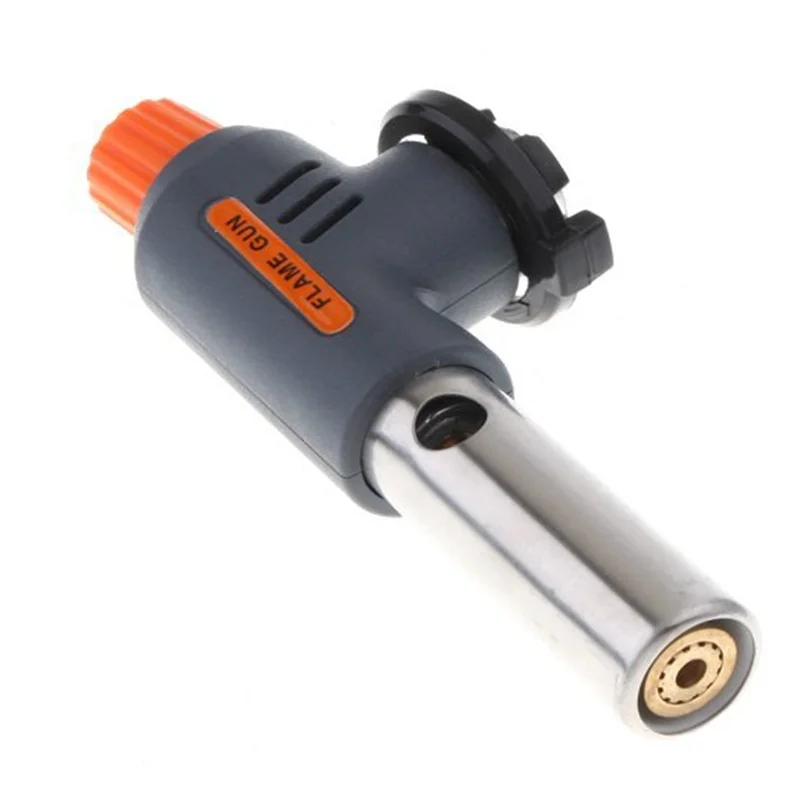 Новый обновленный газовый фонарь огнемет бутановый воспламенитель горелки