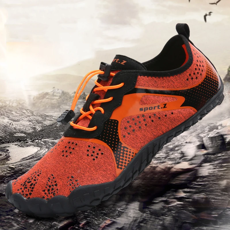 

Aqua Shoes In Upstream Shoes Quick-Dry Good Grip Breathable Durable Wading Water Shoes Hiking Shoes For Men Antiskid Wading Shoe