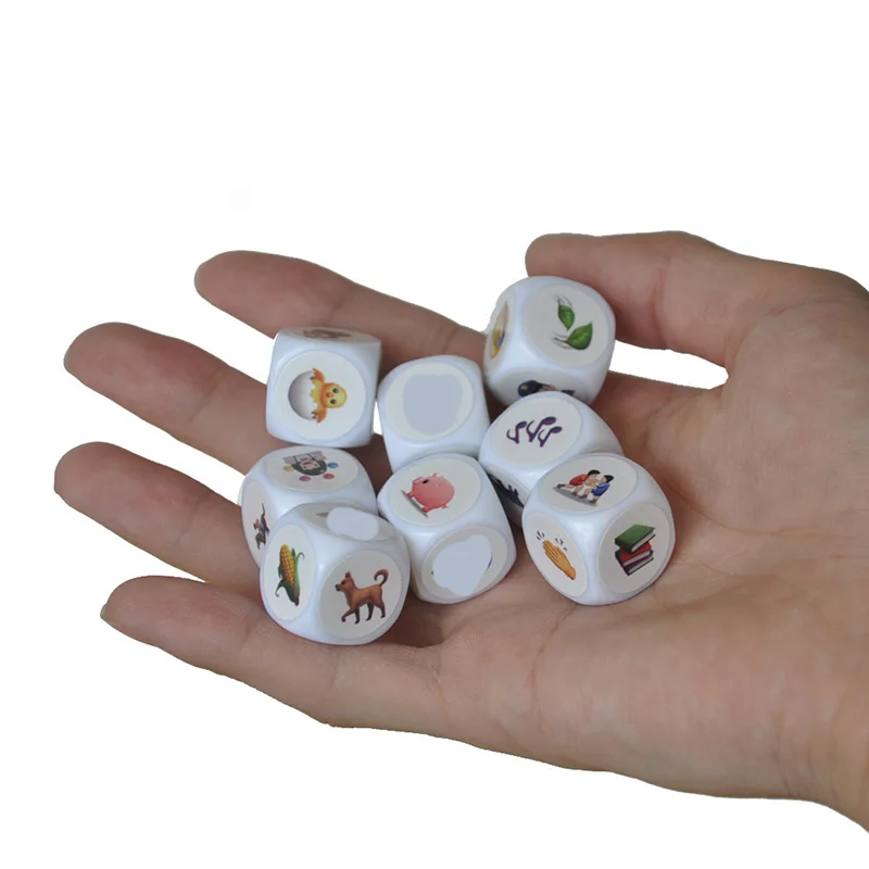 DIY настольная игра головоломка Истории с сумкой/английскими правилами пустые