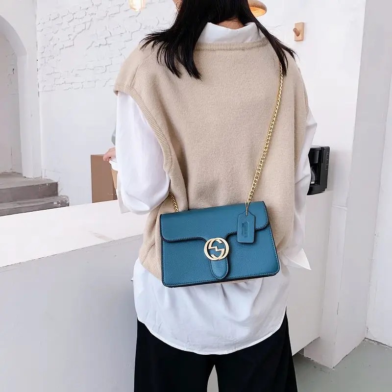 

Shoulder Bags For Women 2021 New Luxury Designer Brand Fashion Leather Crossbody Sling Vintage Baguette Ladies Handbags