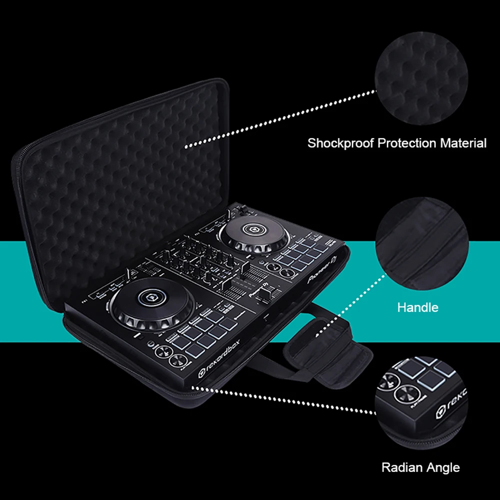 Профессиональная защита BUBM сумка для жесткого диджейского аудио оборудования