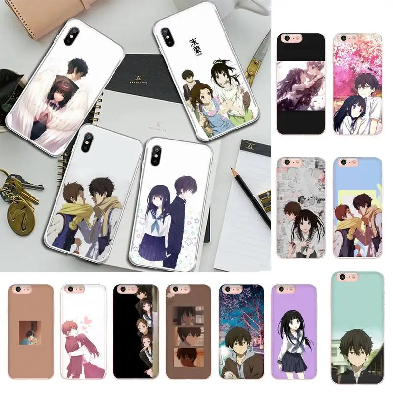 

Hyouka anime Phone Case For iPhone X XS MAX 6 6s 7 7plus 8 8 Plus 5 5S se 2020 11 12pro max xr Funda cases
