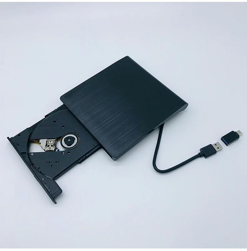 

External Drives Laptop Movement USB3.0+Type-c Double Nip Extension Cable Portable Mobile CD-ROM DVD Burner