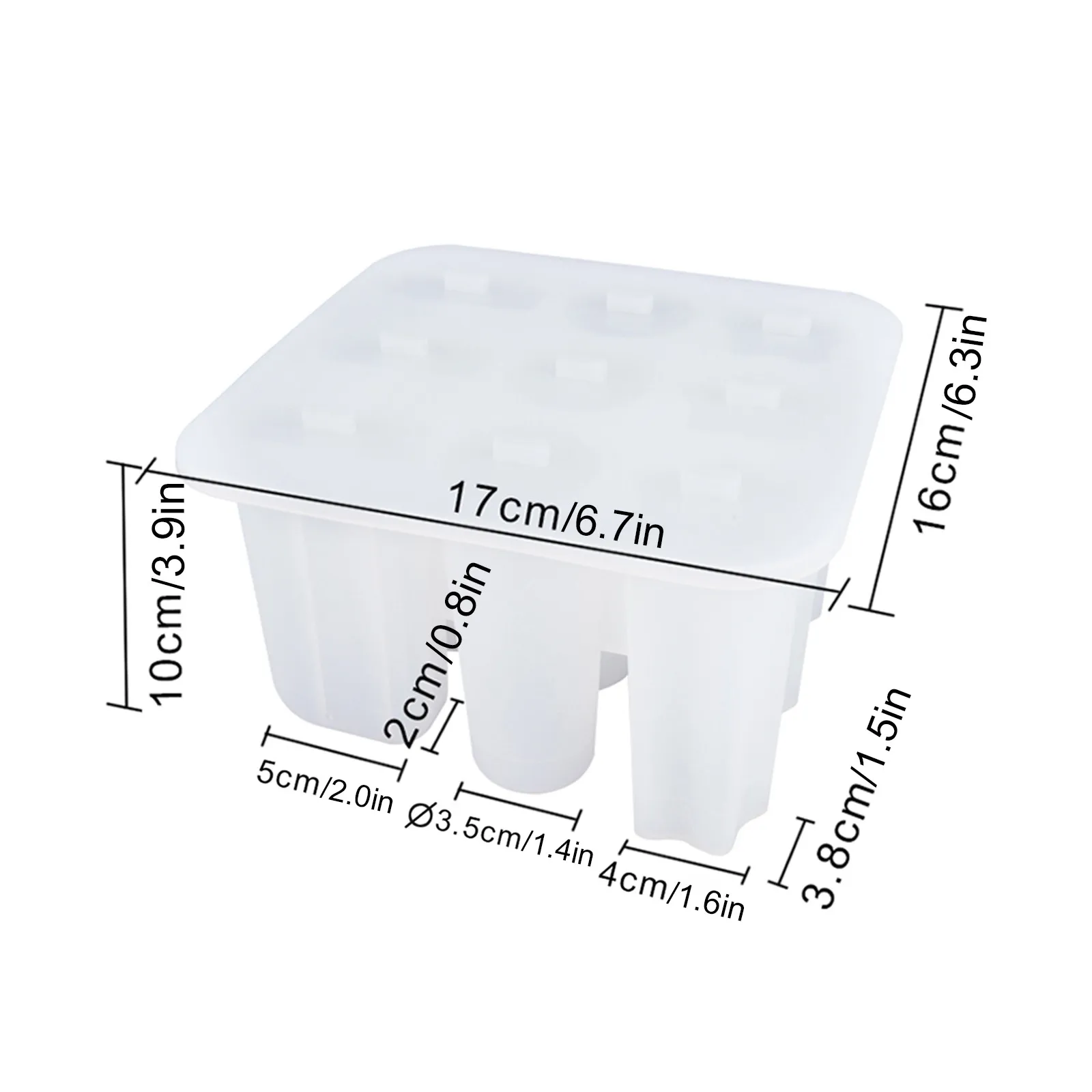 

Homemade Ice Cream Mold DIY9 With Silicone Popsicle Mold With 20 Wooden Sticks