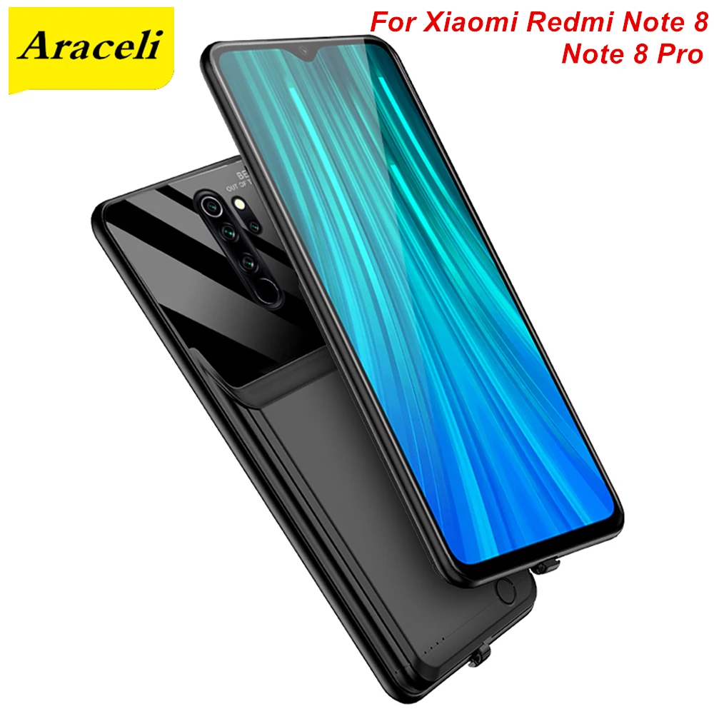 Чехол для Xiaomi Redmi Note 8 Pro 10000 мАч|Чехлы с аккумулятором| |