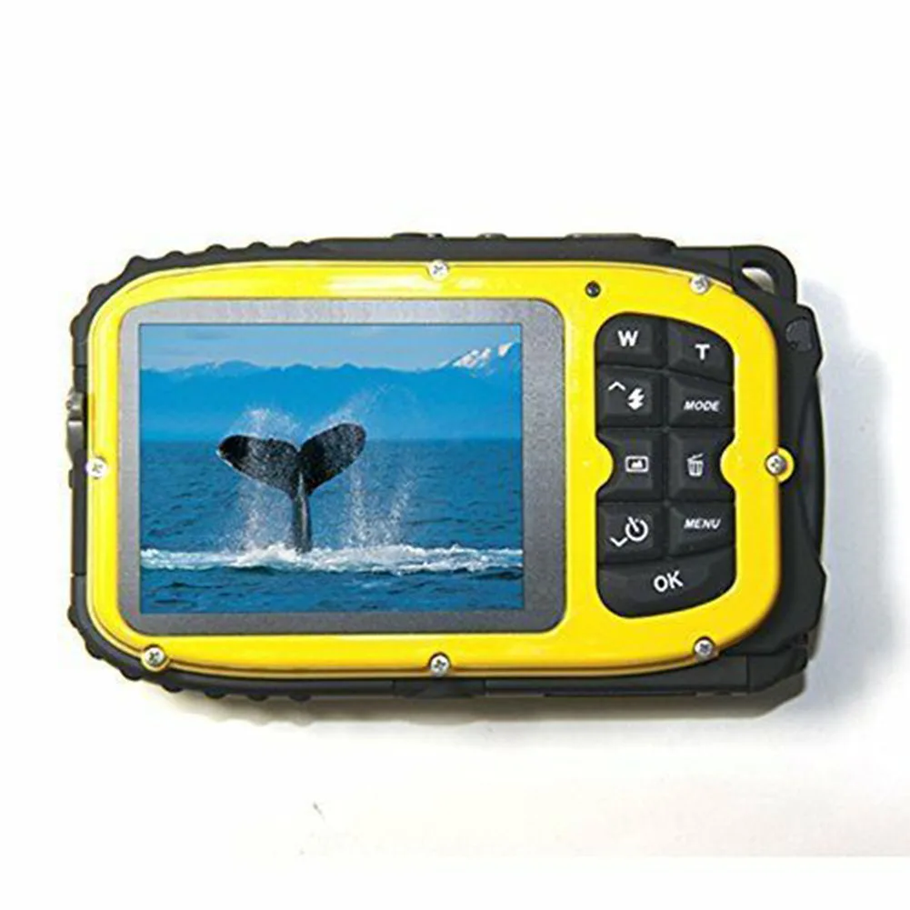16MP подводная спортивная водонепроницаемая камера видеокамера HD Мини Профессиональный Ручной ЖК-дисплей цифровой видеосъемка анти-встряхивание