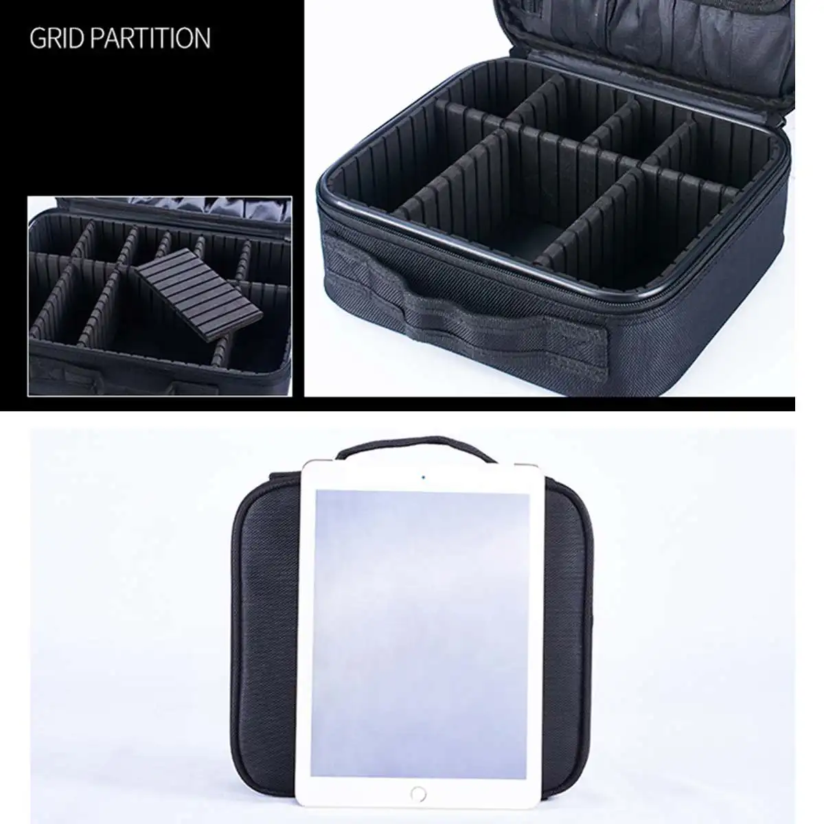 Женская модная косметичка дорожный органайзер для макияжа профессиональная