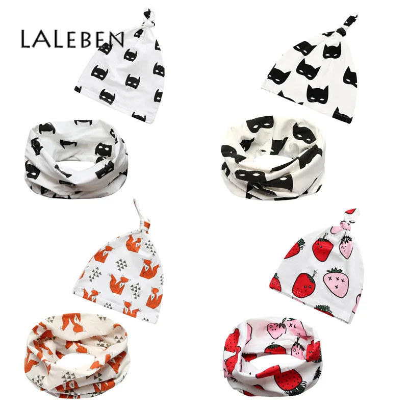 Laleben 2018 шапочка для новорожденного осенне-зимний хлопковый детский шарф унисекс