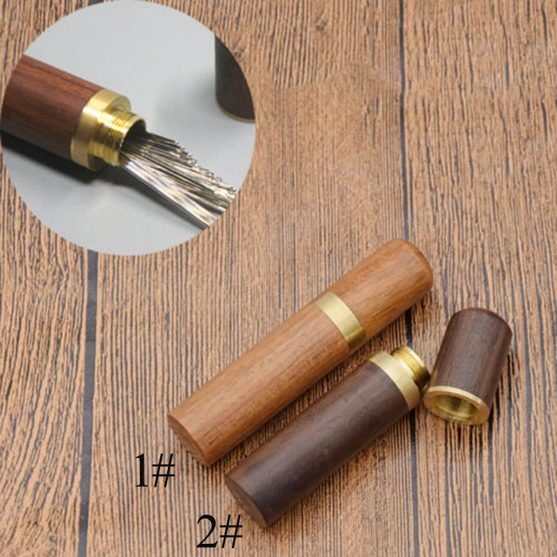 Tool Sewing Case Craft Holder Stylish Needles Stitching Housing Wood+Brass Container Hand DIY | Дом и сад