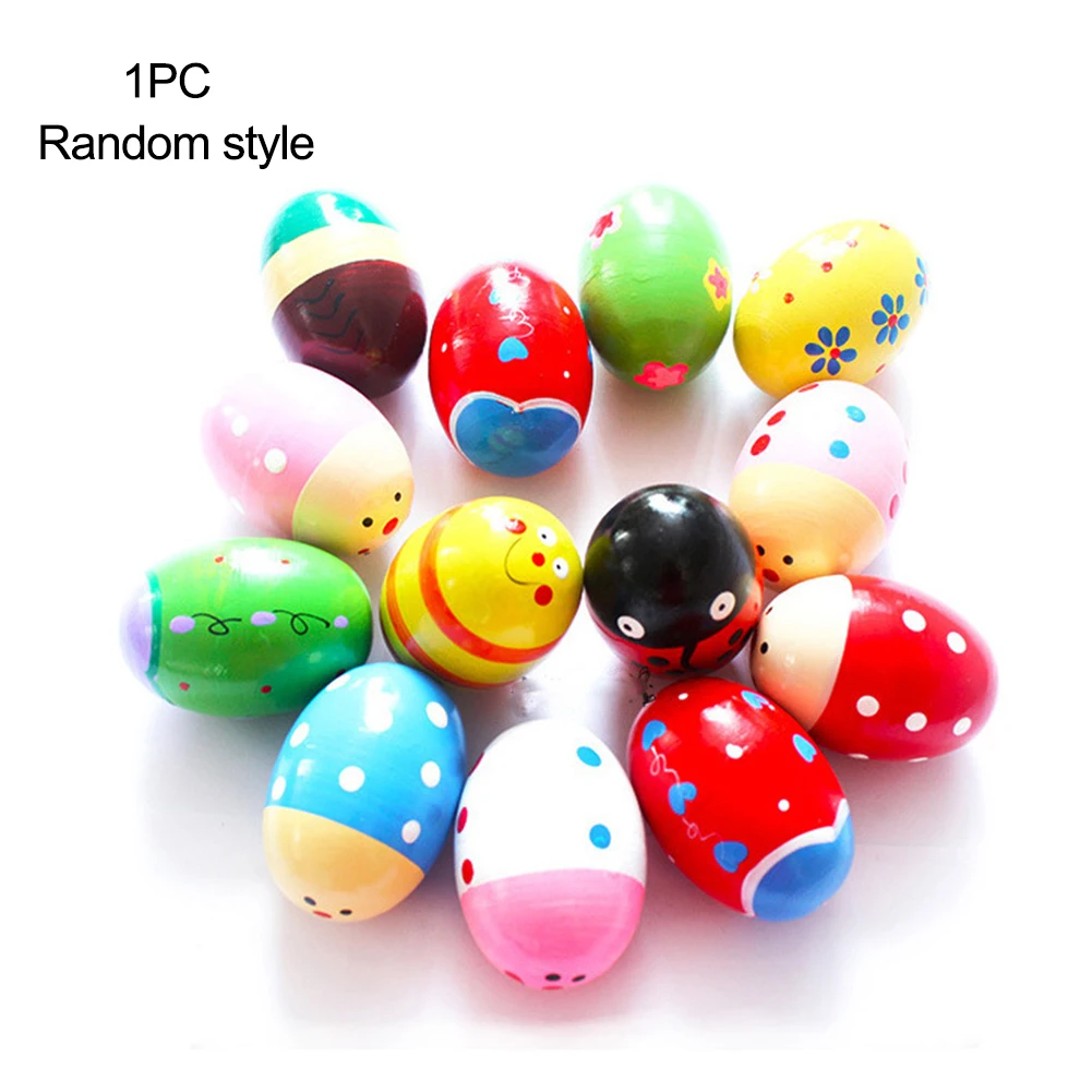 Песочные яйца ударные инструменты деревянная перкуссия музыкальная для детей