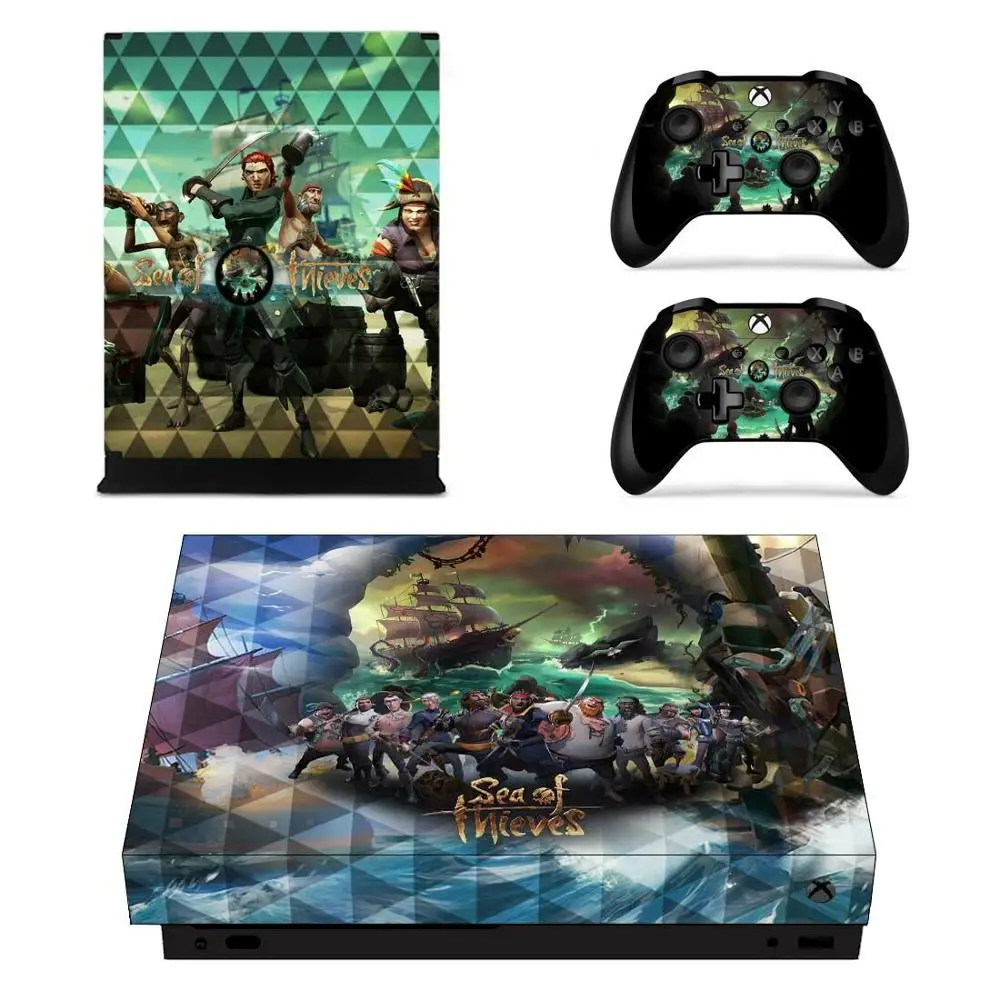 Морские воры наклейки s для Xbox One X виниловые на кожу Наклейки Обложка Pegatinas one