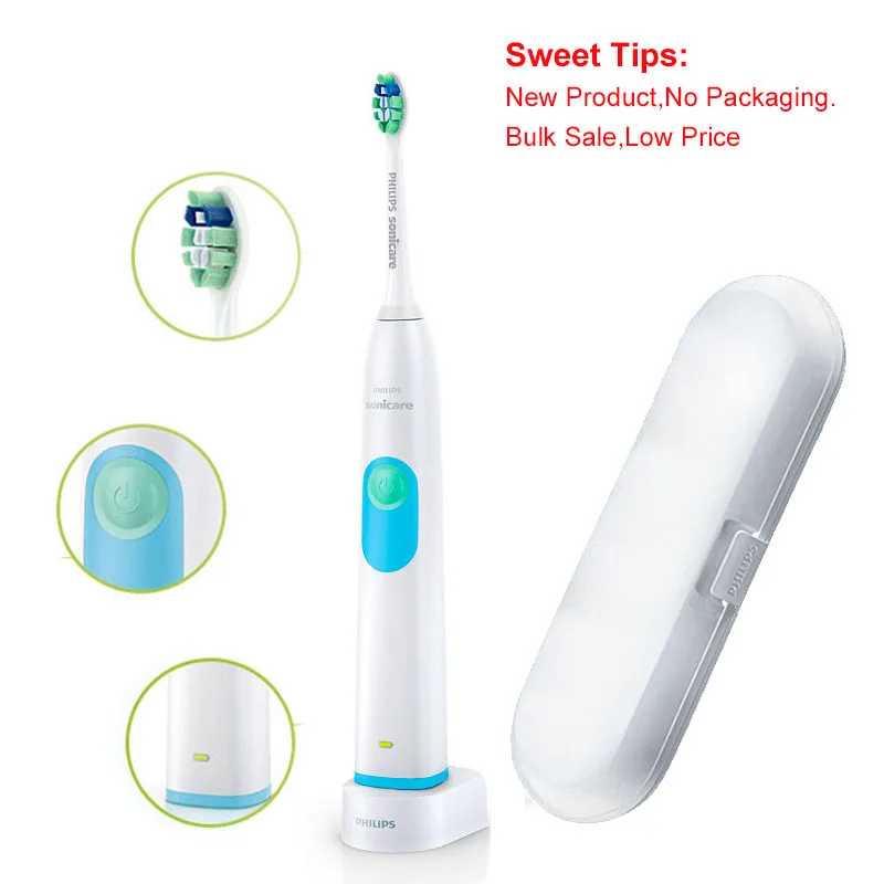 PHILIPS HX6240 электрическая зубная щетка с водонепроницаемым корпусом умная