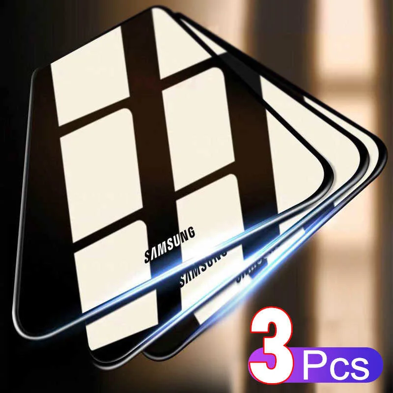 

3 шт. закаленное стекло для Samsung Galaxy A50 A40 A30 A20 A20E A10 A60 A70 A80 защитный экран для M10 M20 M30 M40 защита