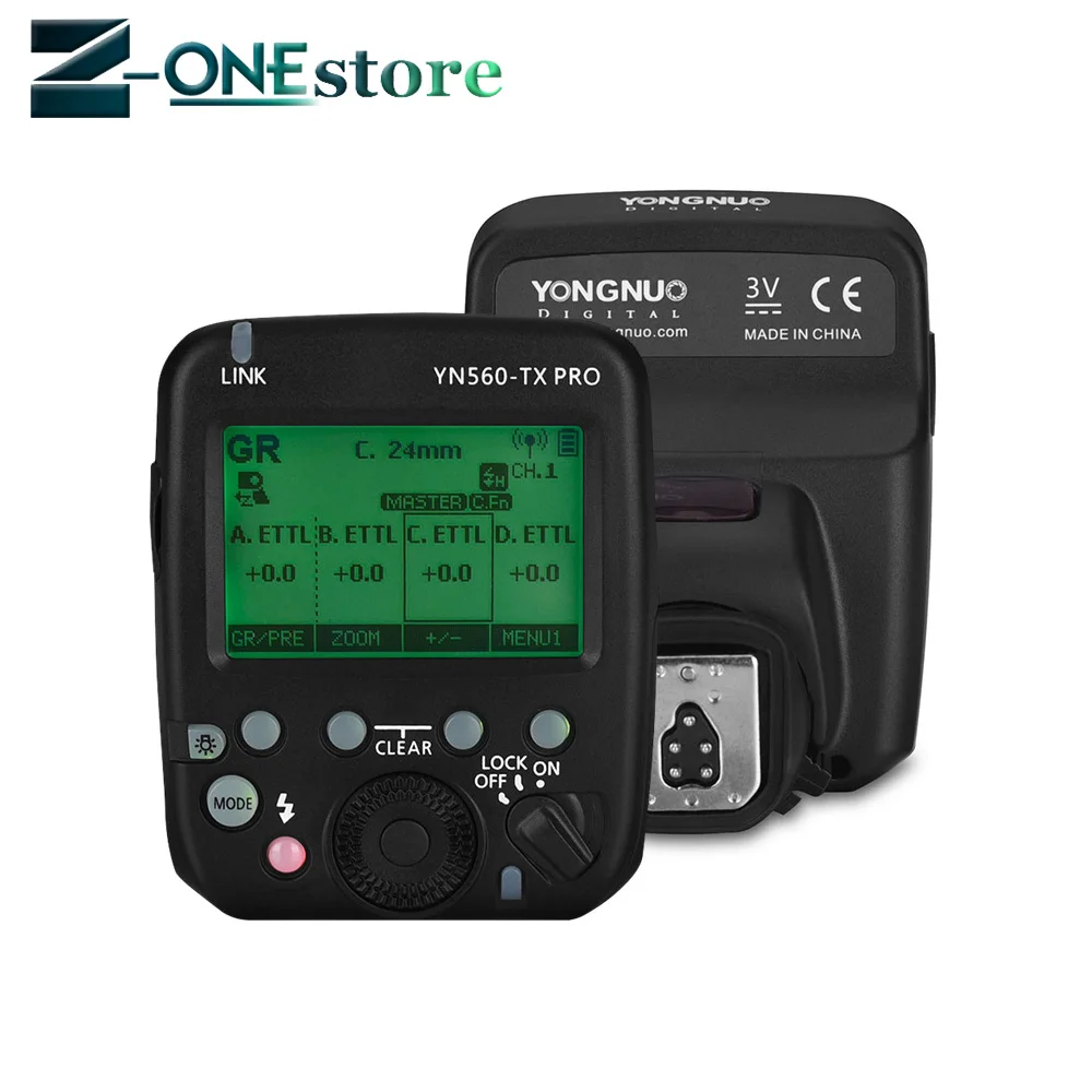 YONGNUO YN200 TTL HSS 2 4G 200W литиевая батарея с USB Type C совместимая (YN560 TX II)/YN560 Pro/YN862 для Canon