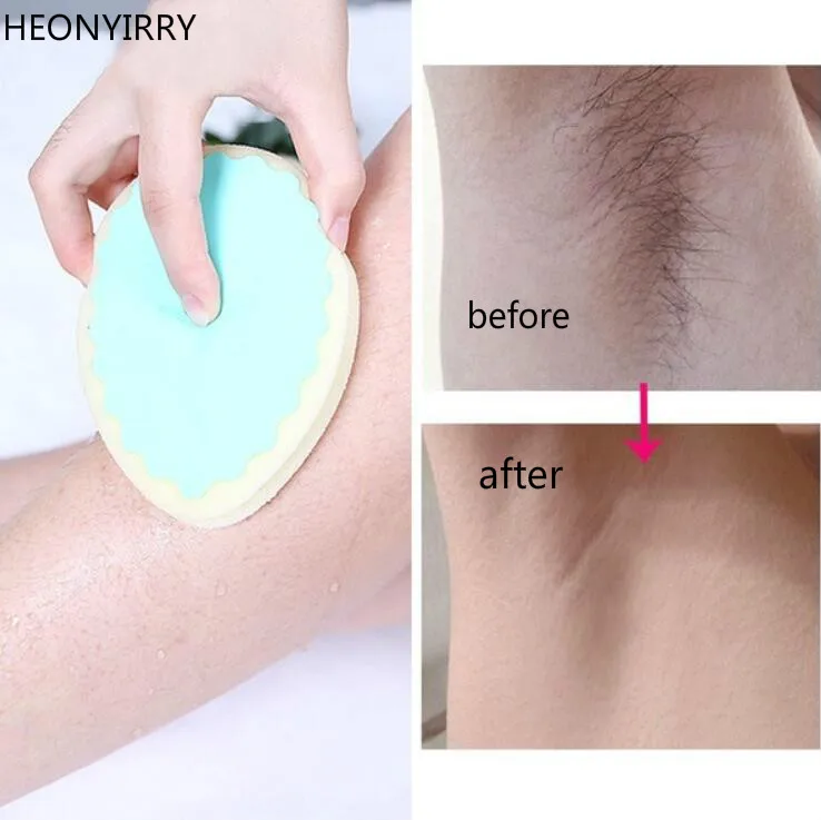 2018 Прямая поставка Новый дизайн Волшебная безболезненная губка для депиляции