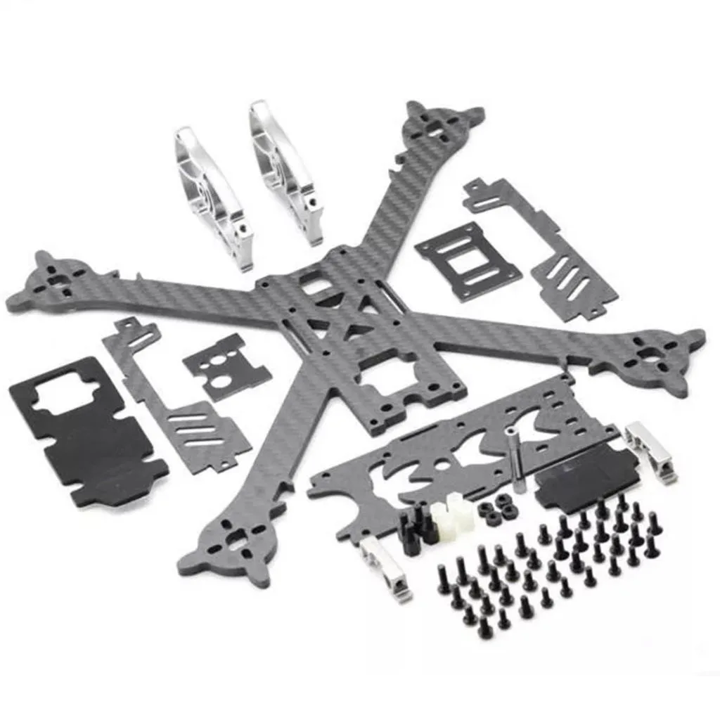 

Carbon Fiber Frame Wheelbase 4mm Arm For RC Drone X Type Replacements DIY