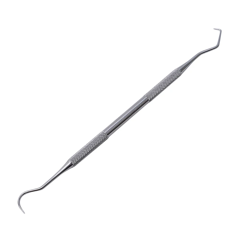 

1PC Double-ended Design Tooth Scaler Dentistry Instrument Dental Examine Teeth Cleaning Tool Stainless Steel Tooth Care Tool