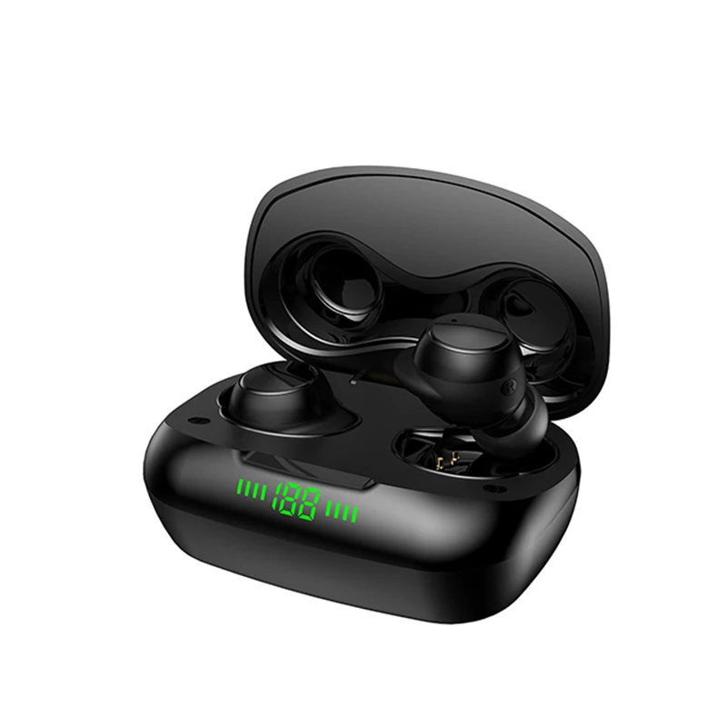 

Wireless Earbuds Bluetooth 5.0 True TWS-24 In Ear Stereo Headphones Waterproof Mini Earphones with Noise Cancelling Microphone