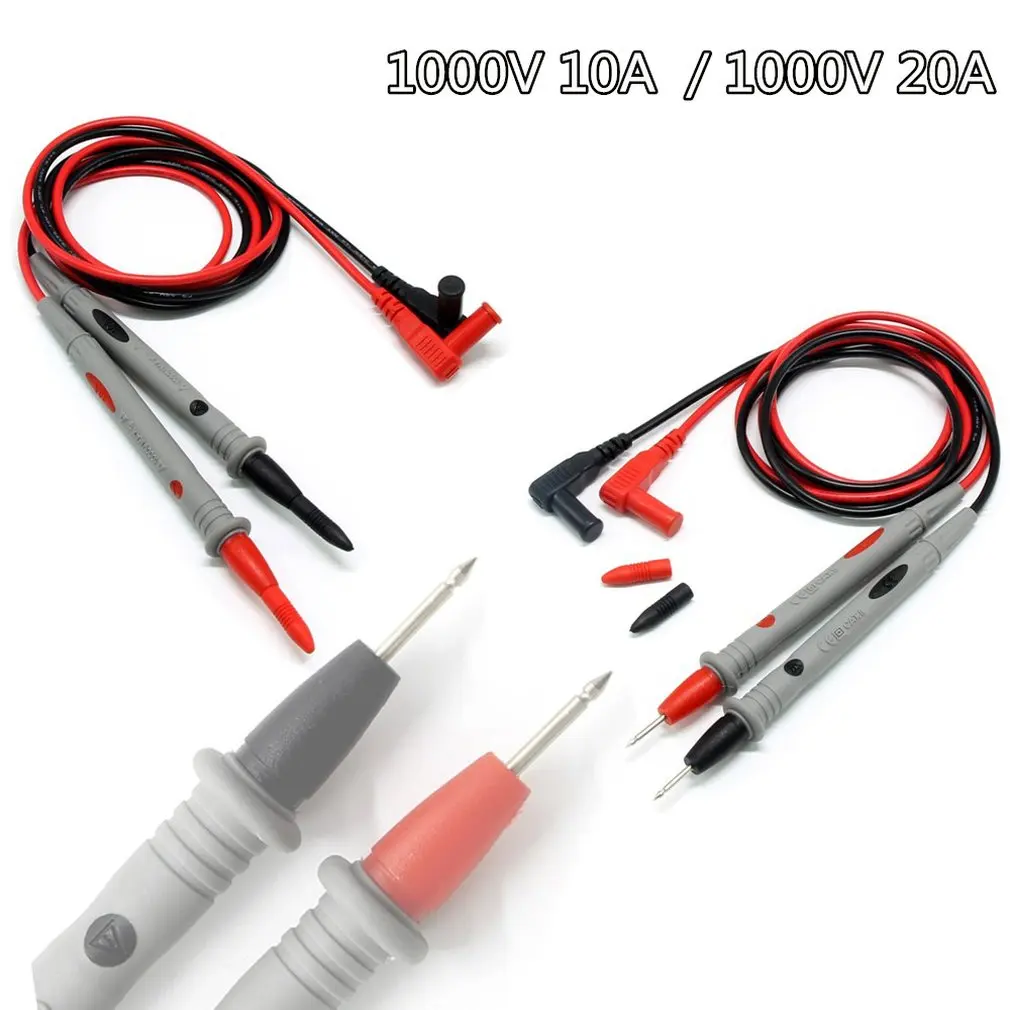 1000V Universal Multi Meter Test Pen Kabel 110CM Digitale Multimeter Lead Wire Probe 10A/20A | Инструменты
