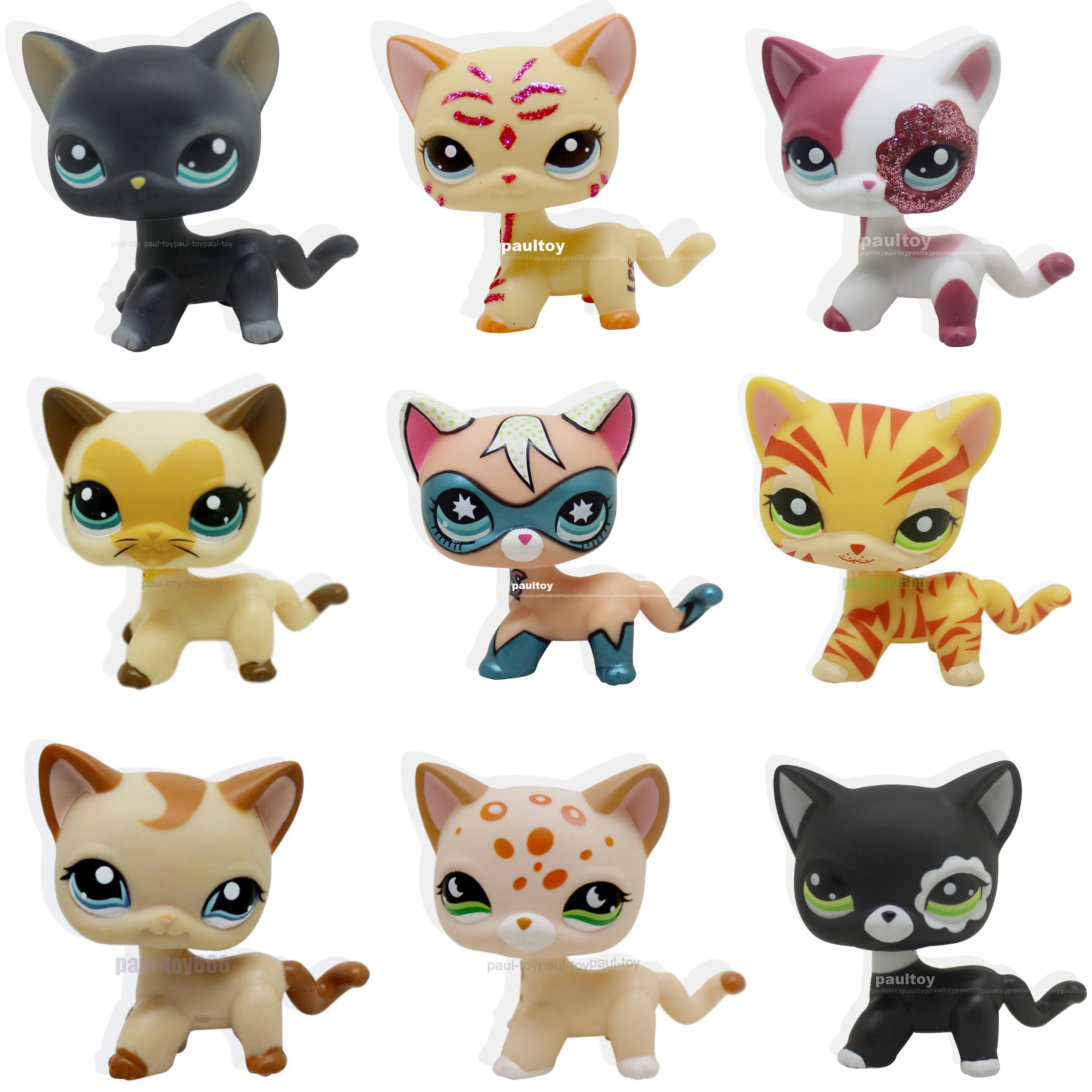 9 шт. редких кошек YASMINE для домашних животных|Игровые фигурки и трансформеры| |