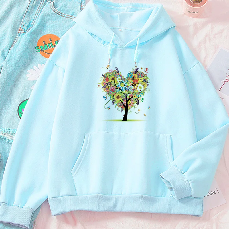 

Streetwear Yellow Top Sweatshirt Loose Print 2020 Casual Simple Versatile Style Hoodie Winter And Autumn Wear Hooded Long Hoodie