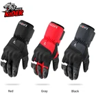 Зимние Мотоциклетные Перчатки SOMY, водонепроницаемые, ветрозащитные, для мотокросса, для сенсорных экранов, Зимние перчатки для мужчин