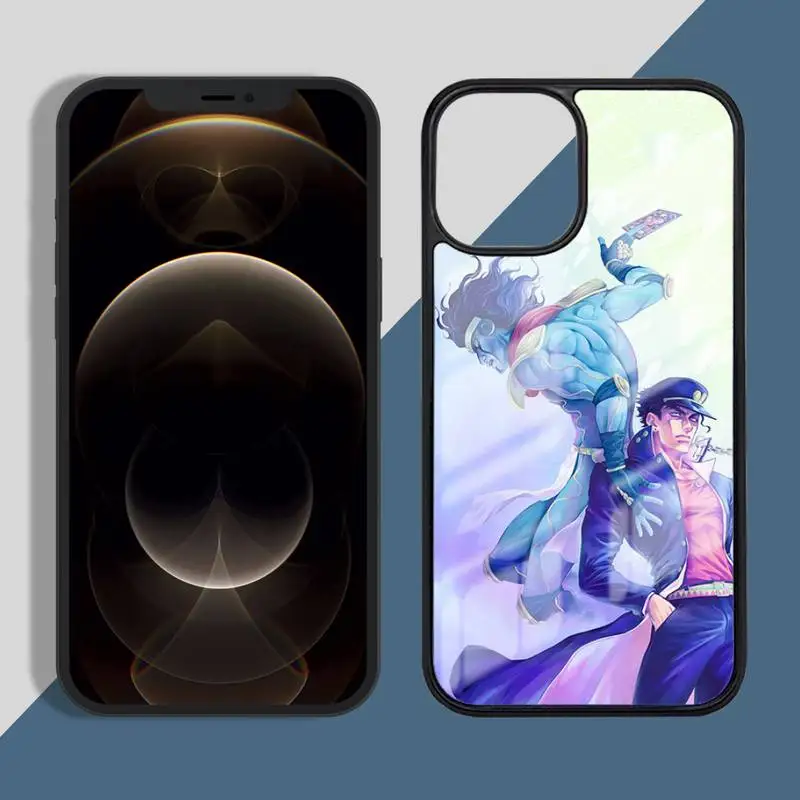 

JoJo Bizarre Adventure Phone Case PC for iPhone 11 12 pro XS MAX 8 7 6 6S Plus X 5S SE 2020 XR