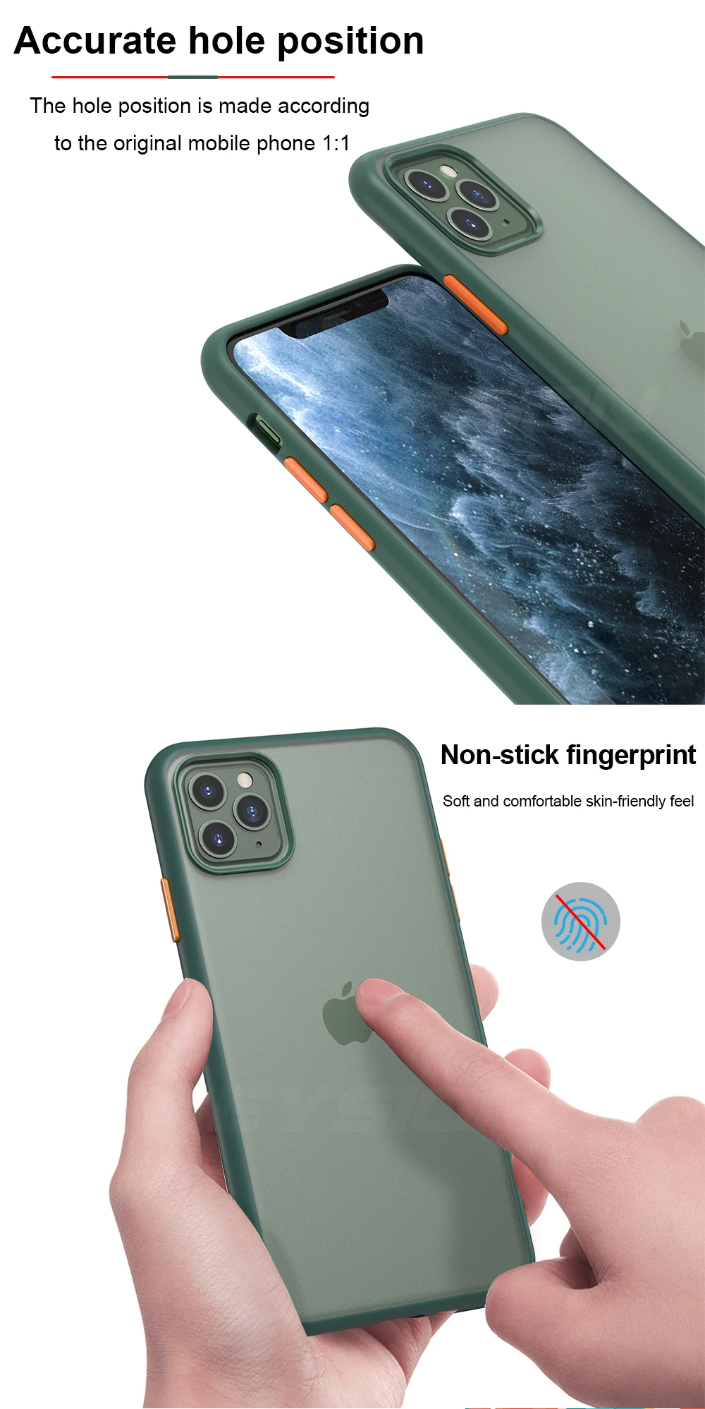 KEYSION модный матовый чехол для iPhone 11 Pro 11 Pro Max ударопрочный Прозрачный чехол для задней панели телефона для Apple iPhone 11 11 Pro Max