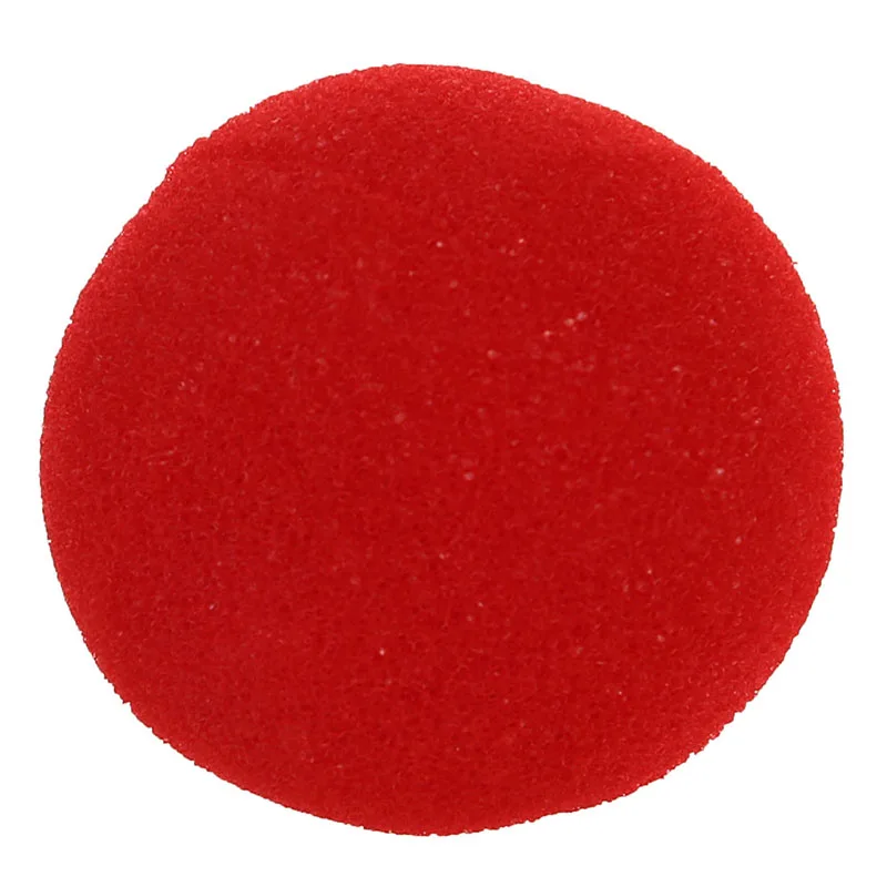 Красный Пенопласт клоун нос костюм партии маскарадный косплей|Маски для