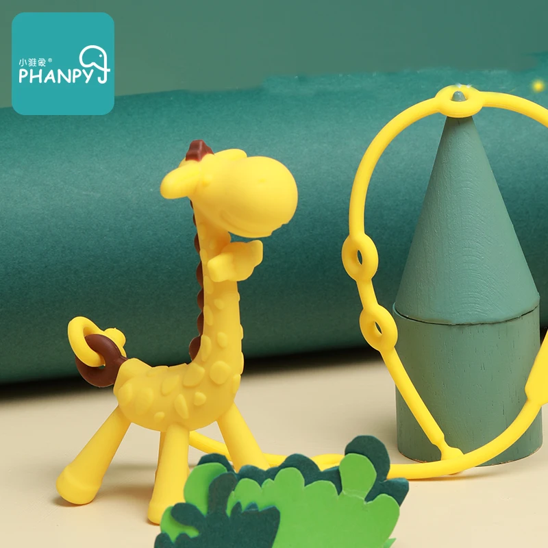 

Игрушки-прорезыватели Phanpy для детей, Мягкая погремушка