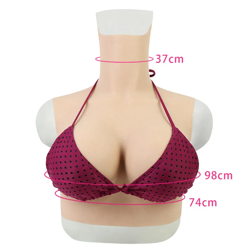 Груди фальшивые зверь форма короткие G чашечка в реалистичный Эластичный Мягкий