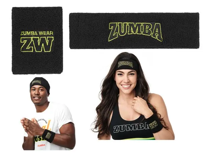 

FIT FUNKY ZUMBA wear ACC Womens Knitted cotton zumba fitness fashion Wrist Band ACC