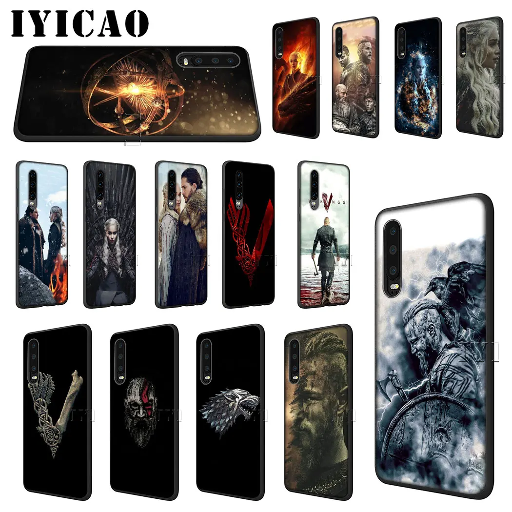 Мягкий чехол для телефона Vikings tv huawei P30 P20 P10 P9 P8 Lite Pro P Smart Z Plus 2019 | Мобильные