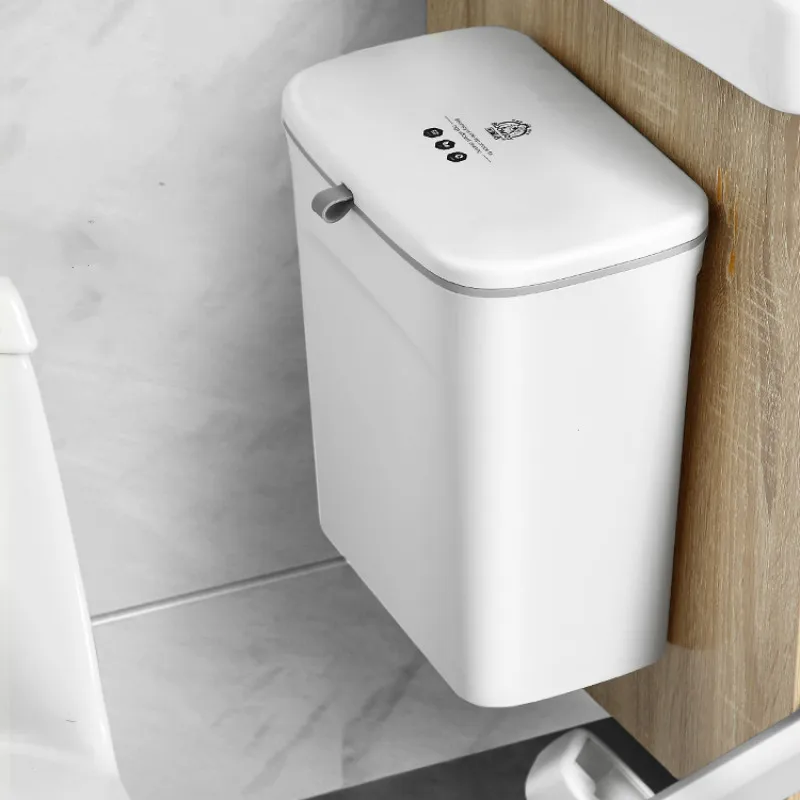 Компостная Складная мусорная корзина кухонная настенная квадратная коробка для