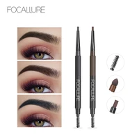 focallure eyebrow 3 in 1 auto brows pen long lasting waterproof black brown eyebrow pencil makeup tools