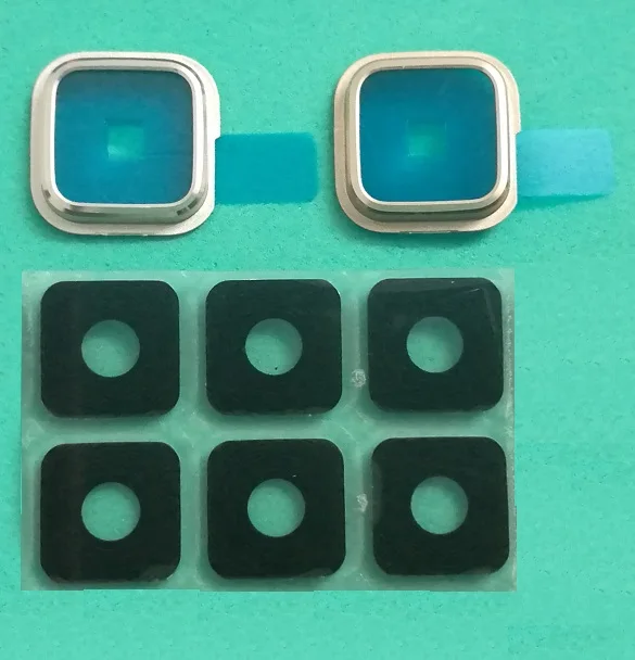 100 шт./лот новинка стеклянная крышка для объектива камеры с рамкой запасные части