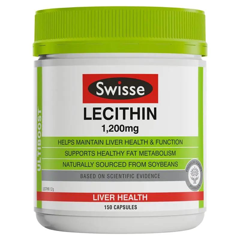 

LECITHIN 1200 mg 150 pcs Helps maintain liver health & supports healthy fat metabolism naturally sourced from soybeans